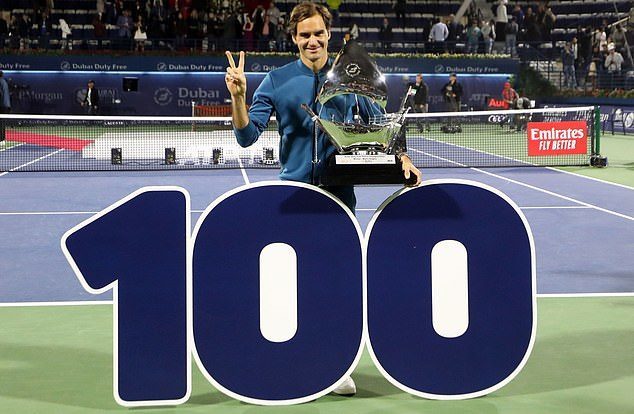 Federer đoạt danh hiệu ATP thứ 100 trong sự nghiệp