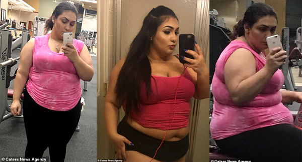 Cô gái trẻ vứt bỏ 65kg nhờ phương pháp giảm cân đặc biệt