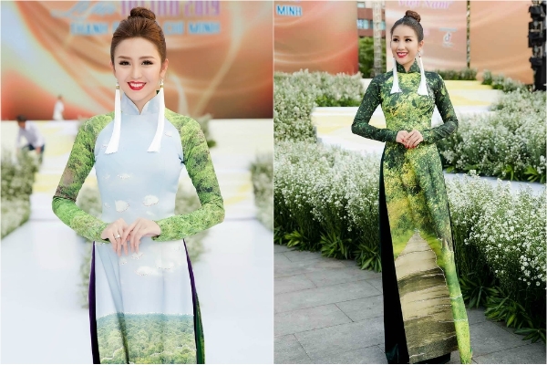 Nhật Dũng mang 'khát vọng vươn xa' đến lễ hội áo dài