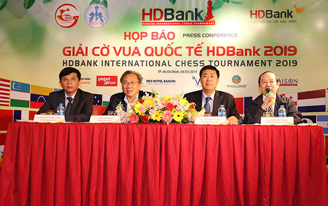 Giải cờ vua quốc tế HDBank: Nửa tỷ đồng cho nhà vô địch