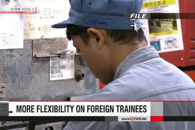 Nhật Bản có thể nới lỏng quy chế đối với thực tập sinh kỹ năng nước ngoài