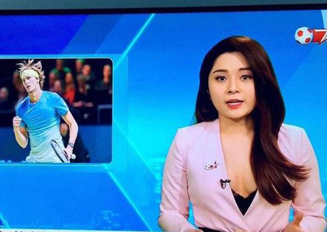 MC, biên tập viên mặc gợi cảm lên truyền hình gây xôn xao