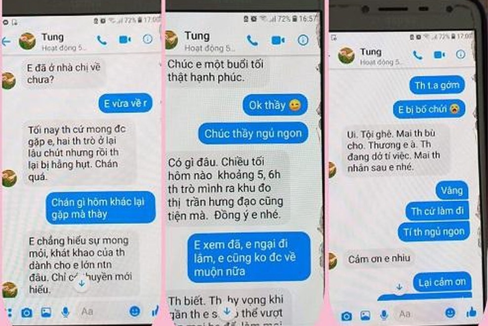 Tạm dừng giảng dạy với thầy giáo bị tố tán tỉnh nữ sinh lớp 10