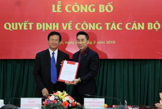 Công bố quyết định nhân sự của Ban Bí thư Trung ương Đảng