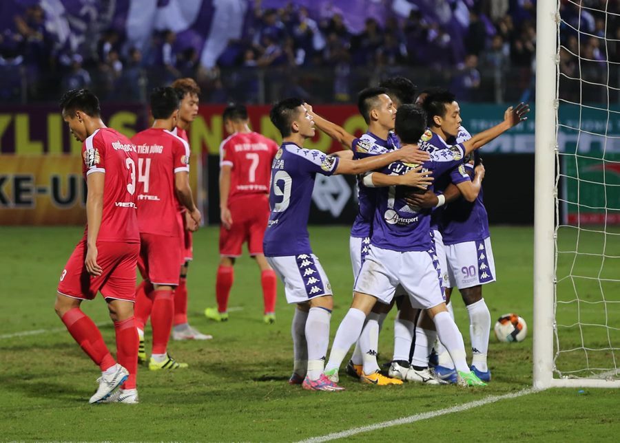 Kết quả Viettel vs Hà Nội: Văn Quyết bị thẻ đỏ, Hà Nội vẫn thắng derby