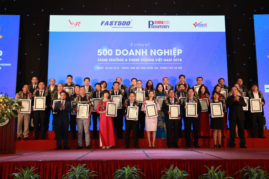 Top 500 Doanh nghiệp Việt Nam Thịnh vượng năm 2019