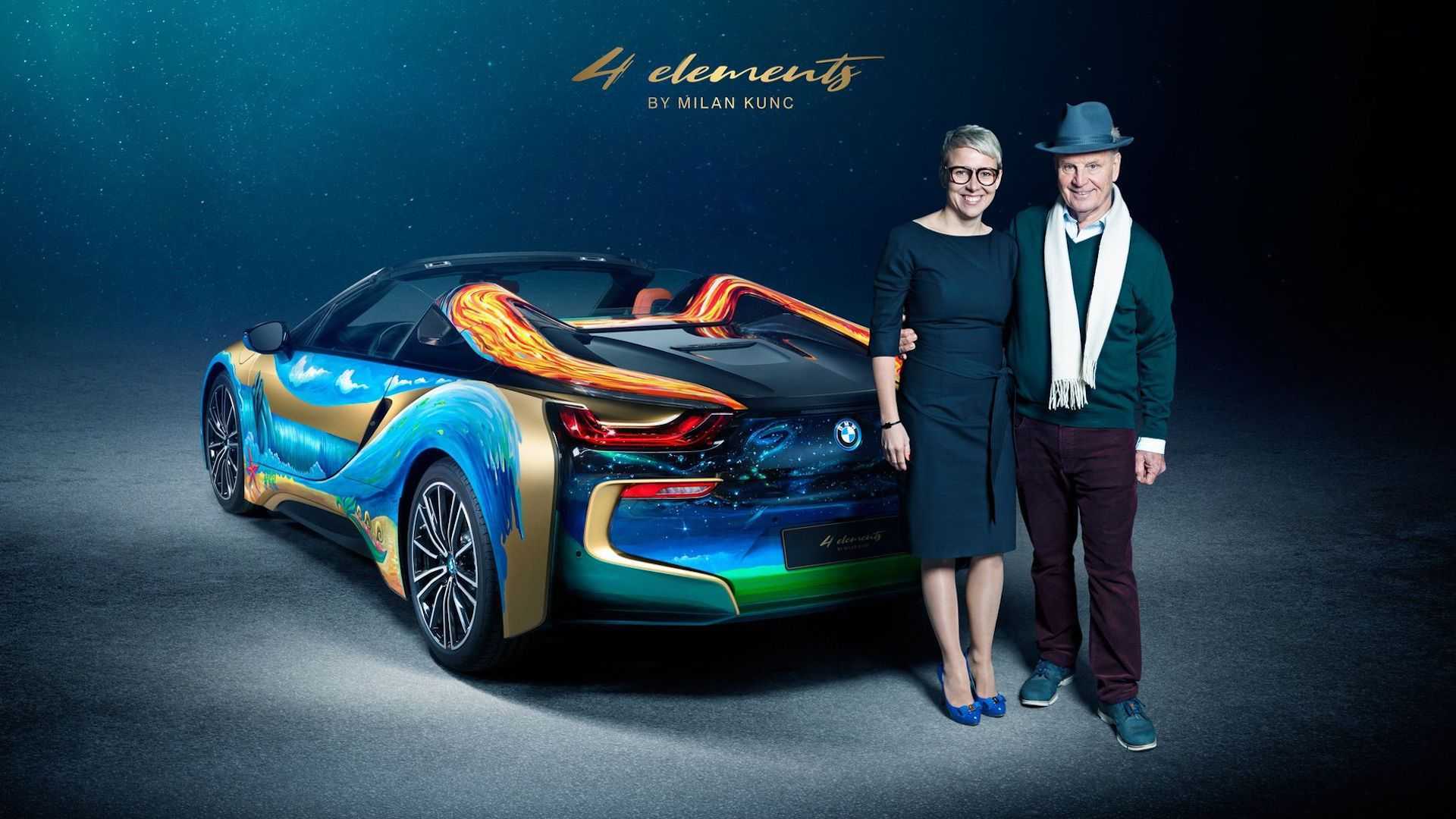 Siêu xe BMW i8 Roadster khoác “bộ áo” môi trường cực độc