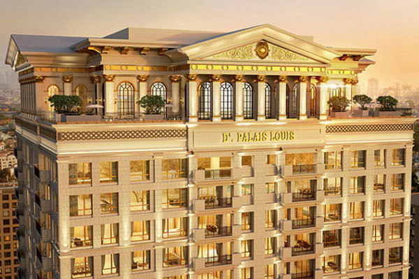 10 năm để hoàn thiện D'. Palais Louis