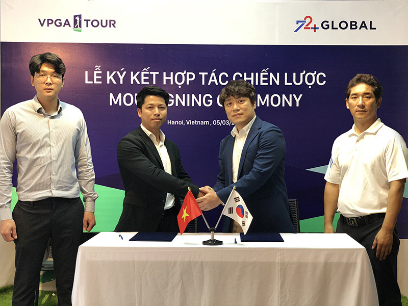 VPGA Tour hợp tác chiến lược với 72+ Global