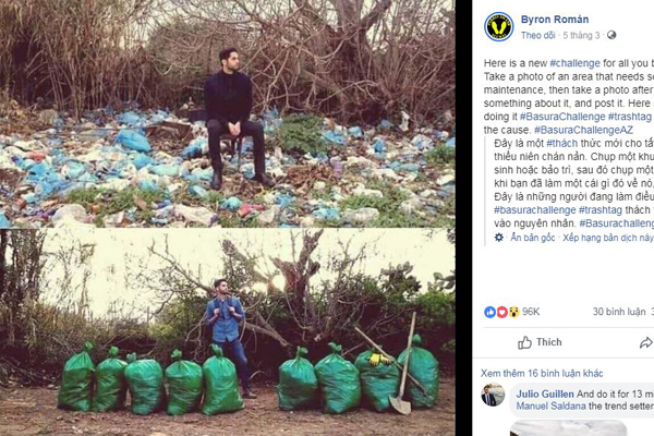 Thử thách dọn rác sẽ thế chỗ cho trào lưu Thử thách Momo?