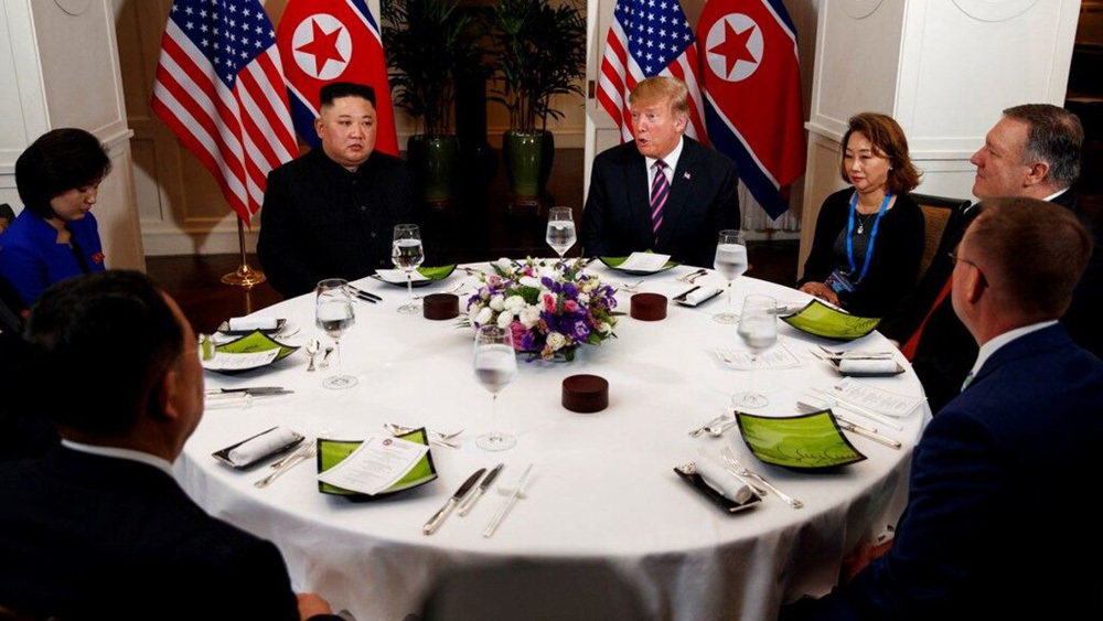 Người phụ nữ bí ẩn trong bếp nấu tiệc cho ông Trump và Kim Jong-un