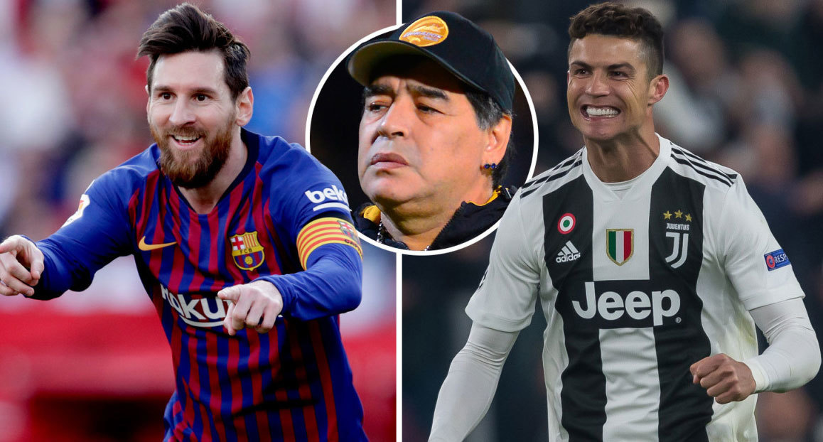 Maradona: Ronaldo là con quái vật