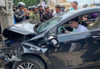 Việt kiều ngáo đá cắn công an, tông xe liên hoàn dương tính với ma túy