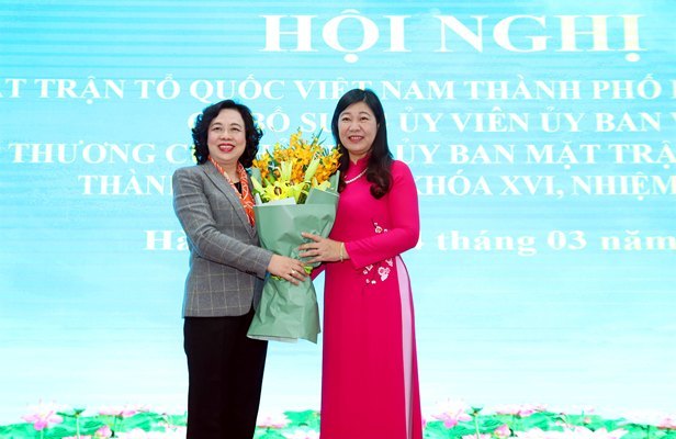 Hà Nội có nữ Chủ tịch Ủy ban Mặt trận Tổ quốc