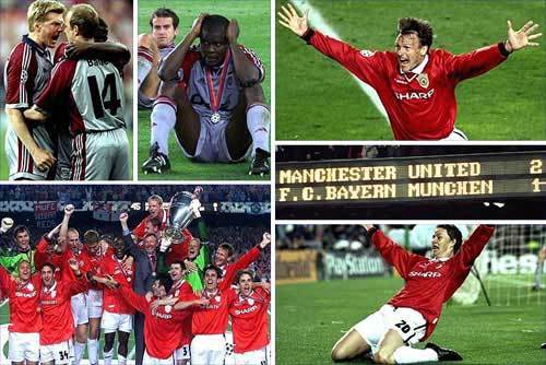 MU 1999 tái đấu Bayern, Barca sợ gặp Man City và Juventus