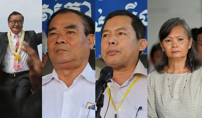 Tòa án Campuchia gửi trát bắt giữ ông Sam Rainsy