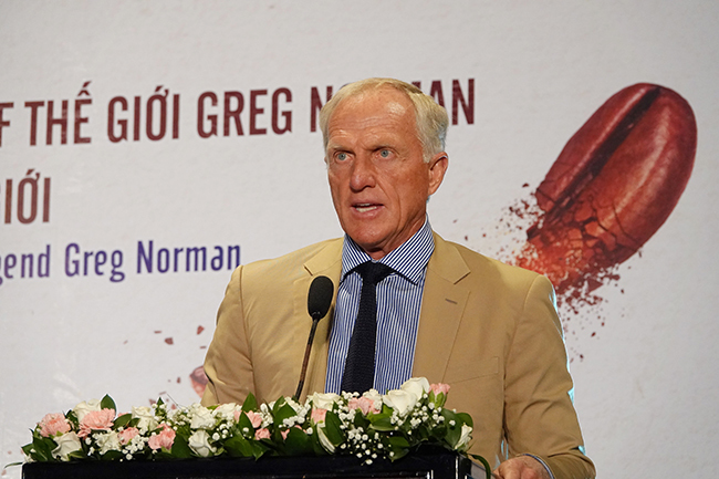 Huyền thoại Greg Norman khen golf Việt Nam rất tiềm năng
