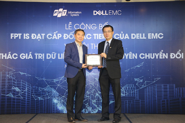 FPT IS đạt cấp đối tác cao nhất của Dell EMC