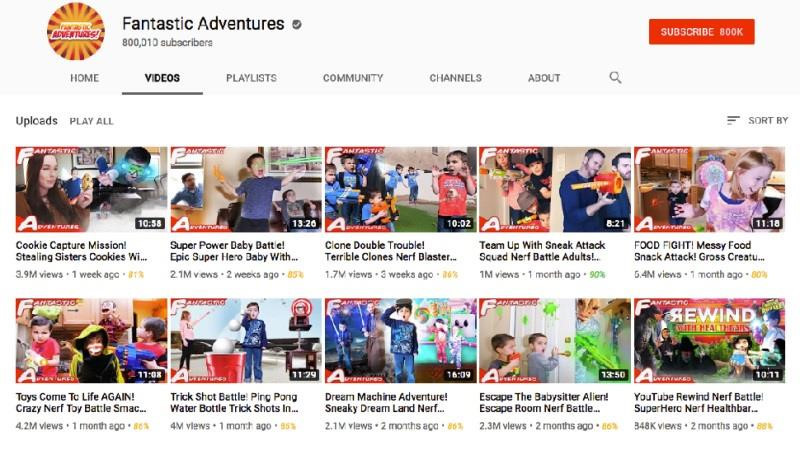 Sự thật đen tối sau kênh YouTube kiếm 100.000 USD mỗi tháng