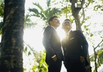 Cặp đôi đồng tính nam ở Bình Thuận tổ chức đám cưới sau 4 năm chung sống