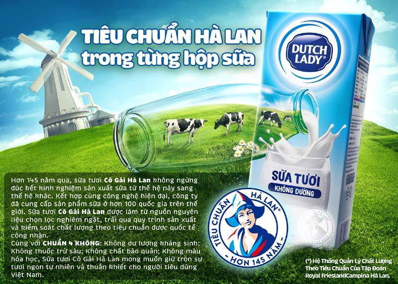 Chọn sữa tươi chuẩn Hà Lan để mẹ nhẹ nỗi lo