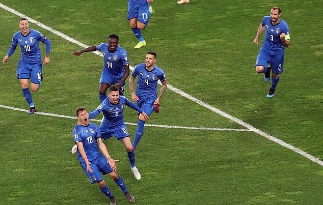 Italia khởi đầu như mơ ở vòng loại Euro 2020