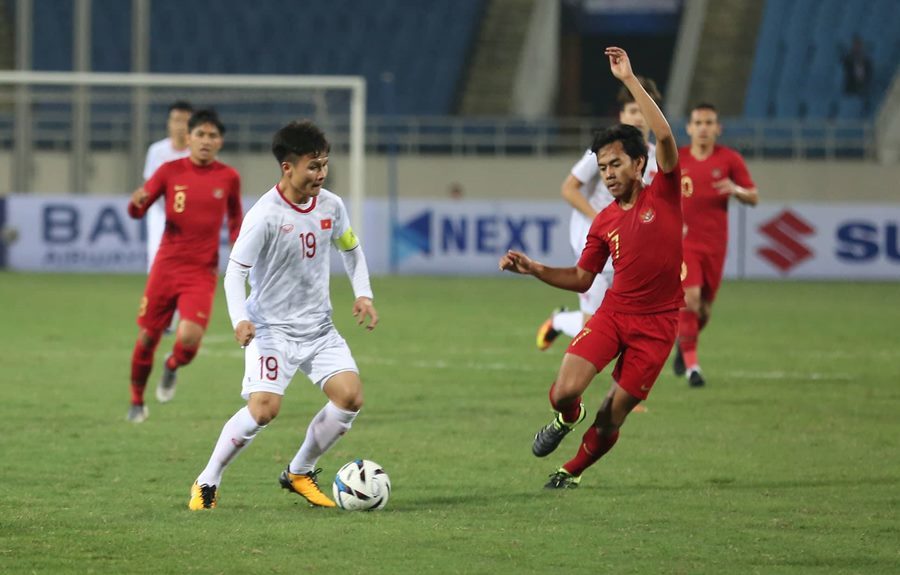 Video bàn thắng U23 Việt Nam 1-0 U23 Indonesia