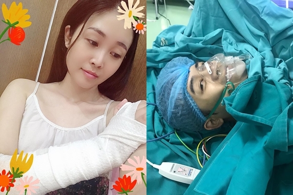 Hai MC VTV ngã gãy tay, mổ dây chằng phải nhập viện