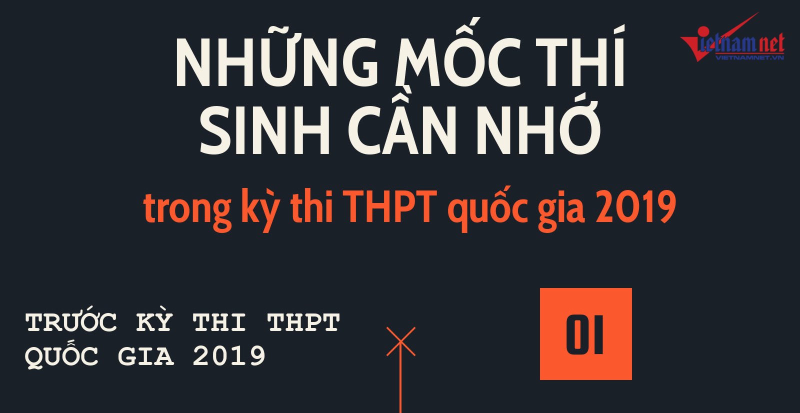 Những mốc thời gian thí sinh cần nhớ trong kỳ thi THPT quốc gia 2019