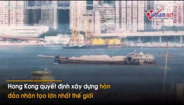 Quá chật chội, Hong Kong xây đảo nhân tạo lớn nhất thế giới