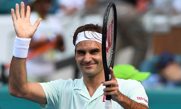 Federer thẳng tiến vòng 4 Miami Open 2019