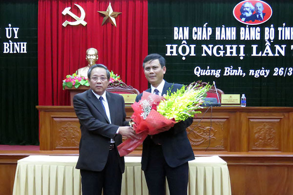 Quảng Bình có tân Phó Bí thư Tỉnh ủy