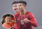 Tuấn Hưng cảm ơn Hà Đức Chinh khi U23 VN thắng U23 Thái