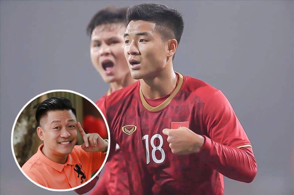 Tuấn Hưng cảm ơn Hà Đức Chinh khi U23 VN thắng U23 Thái