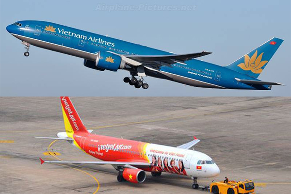Sự cố sân bay Vinh khiến máy bay Vietnam Airlines không thể hạ cánh