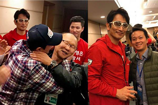 Sao Hàn đến Mỹ Đình mừng ông Park Hang Seo khi Việt Nam hạ Thái Lan 4-0