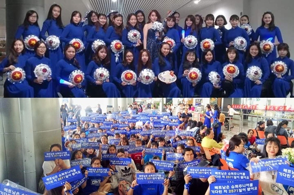 Fan mặc áo dài, cuồng nhiệt tại sân bay đón Super Junior trở lại Việt Nam