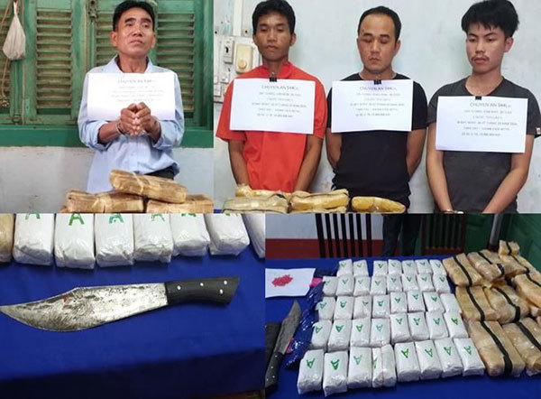 Huge drug trafficking ring busted