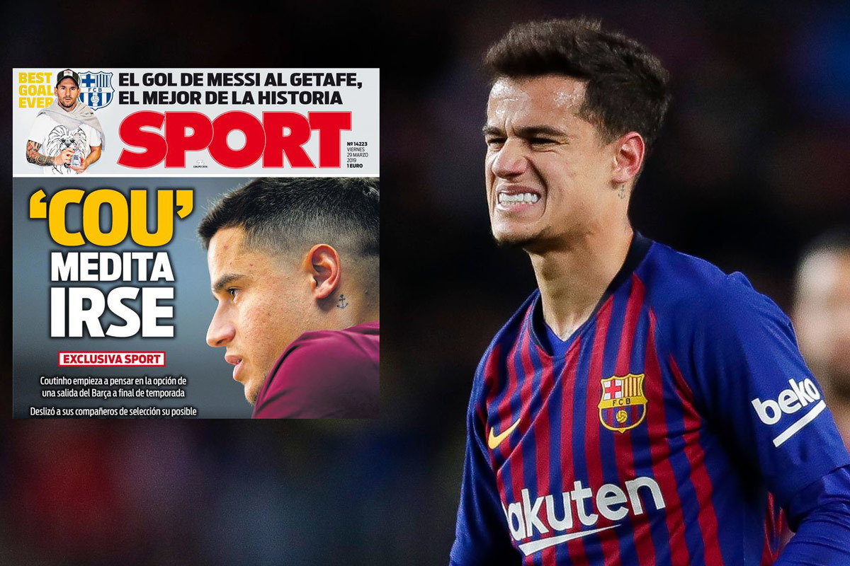 Coutinho đòi rời Barca, MU chồng tiền mua gấp