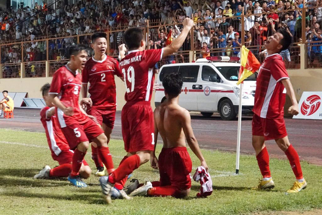 Video bàn thắng U19 Việt Nam 1-0 U19 Thái Lan