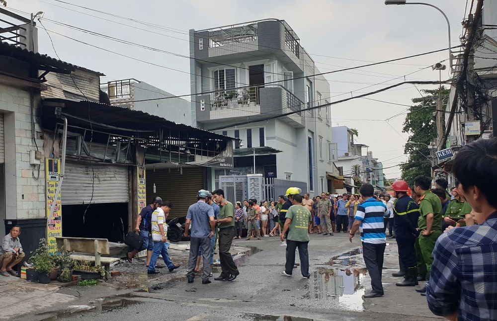 Cháy cửa hàng điện tử ở Sài Gòn, 1 một người tử vong