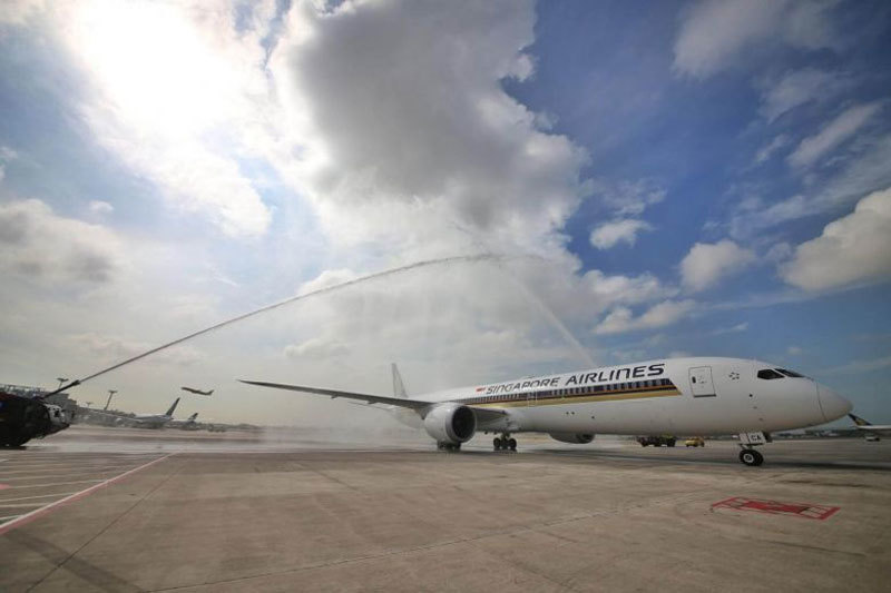 Singapore Airlines tạm dừng khai thác 2 máy bay Boeing 787-10