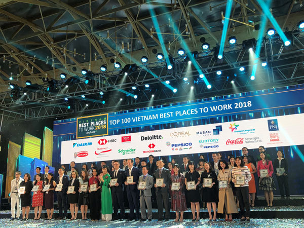 PNJ 5 năm liền vào Top 100 môi trường làm việc tốt nhất VN