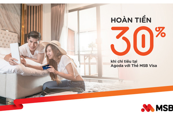 Ưu đãi hoàn tiền tới 1 triệu đồng từ MSB mùa lễ hội
