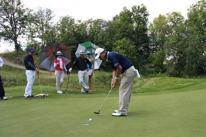Làm nóng giải golf hữu nghị tại Nga