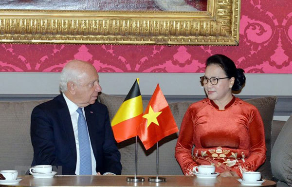 NA Chairwoman meets with Belgian Senate President