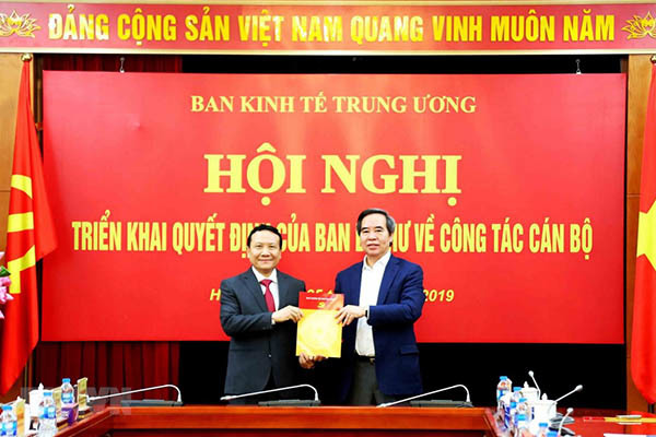 Ban bí thư bổ nhiệm Phó trưởng ban Kinh tế Trung ương