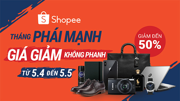 Shopee ưu đãi đặc biệt dành riêng phái mạnh