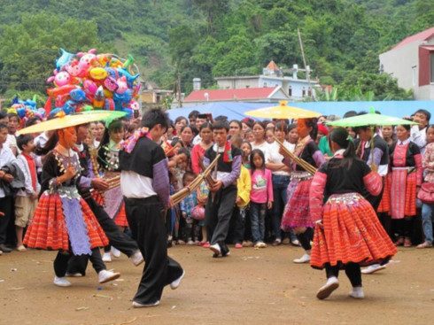 Original features of the Mong's New Year ceremony