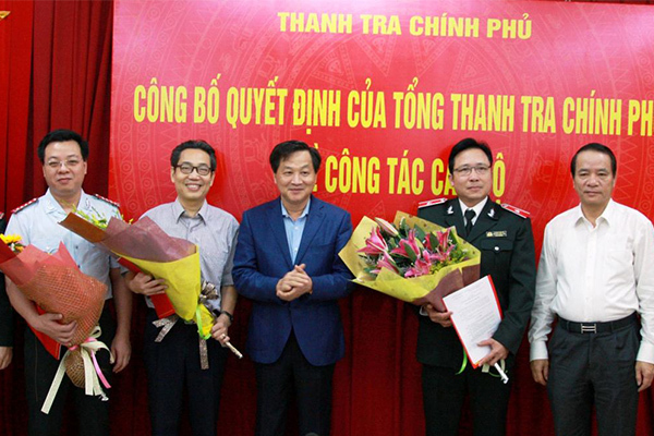 Thanh tra Chính phủ, Bộ Ngoại giao bổ nhiệm nhân sự mới